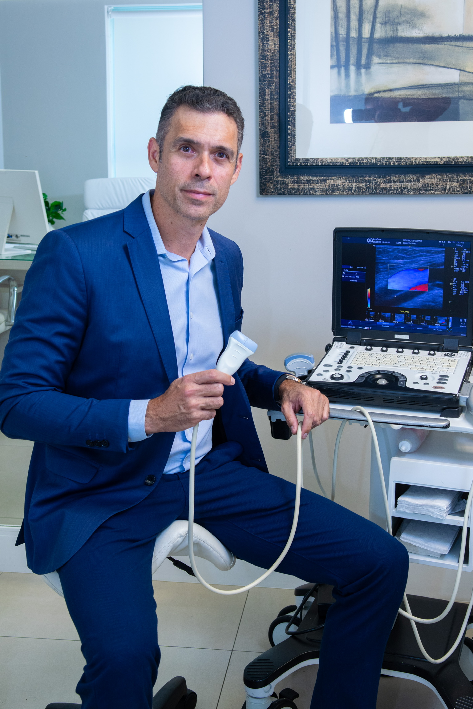 Consultório médico da LegCare para atendimento vascular